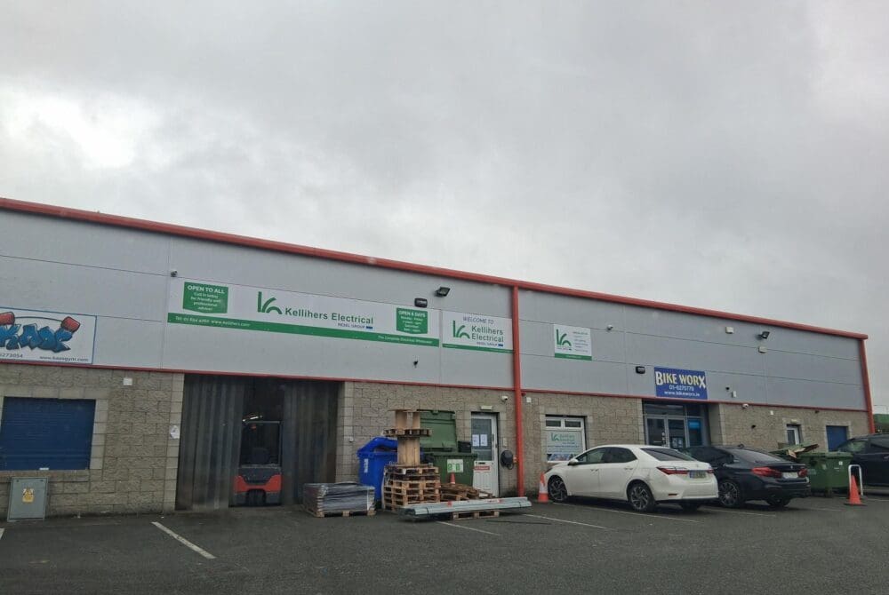 Kellihers Electrical Celbridge branch at M4 Business Park